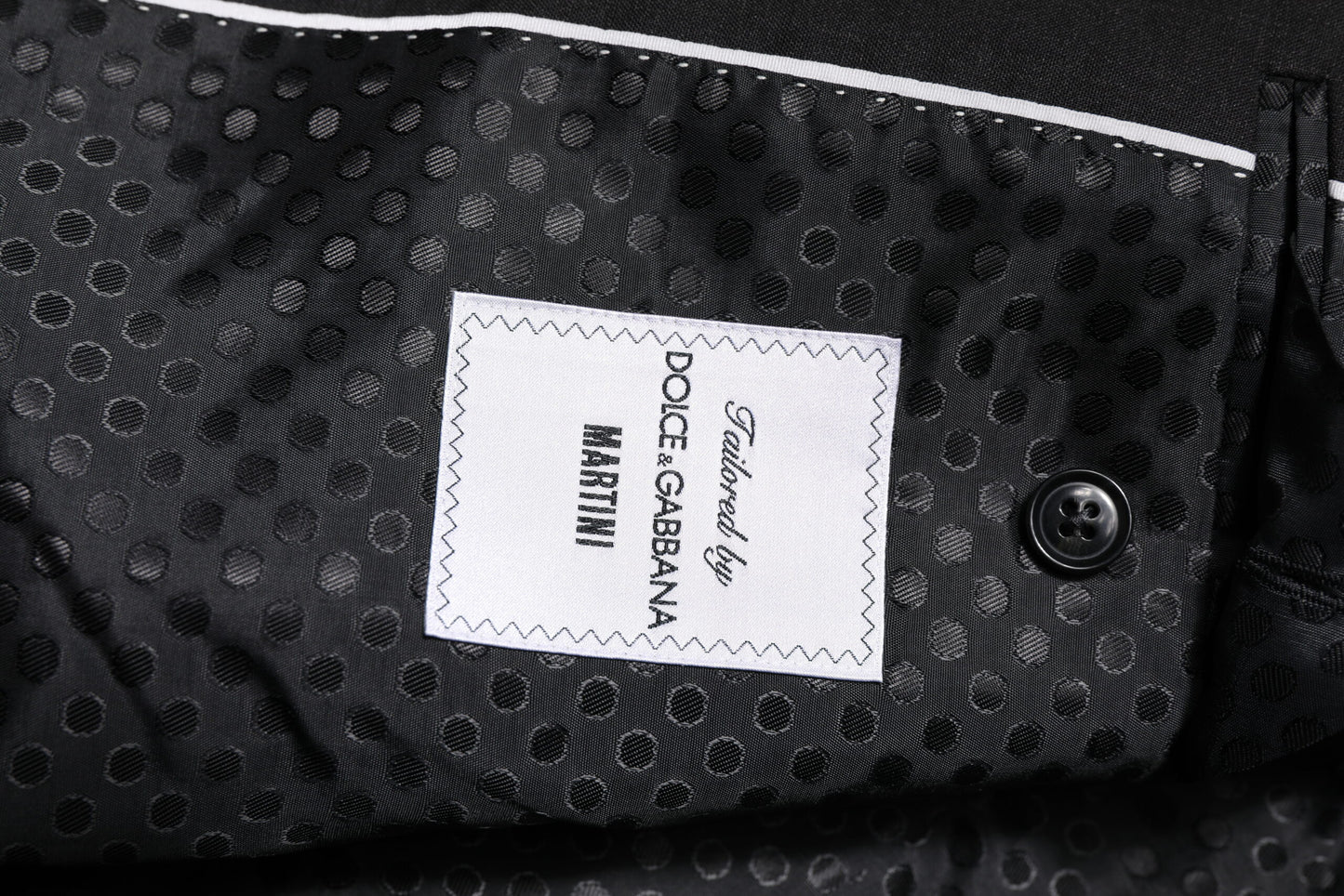 Dolce &amp; Gabbana Dunkelgraue MARTINI Einreihige Jacke