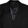 Dolce & Gabbana Black MARTINI Double Breasted Suit Jacket