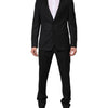 Dolce & Gabbana Dark Gray MARTINI 2 Pc Single Breasted Suit