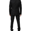 Dolce & Gabbana Dark Gray MARTINI 2 Pc Single Breasted Suit