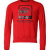 Dolce & Gabbana Red Eye Print Crew Neck Men Pullover Sweater