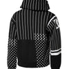 Dolce & Gabbana Black White Stripe Hooded Sweatshirt Sweater