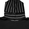 Dolce & Gabbana Black White Stripe Hooded Sweatshirt Sweater
