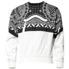 Dolce & Gabbana Black White Bandana Cotton Men Sweatshirt Sweater