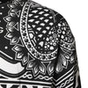 Dolce & Gabbana Black White Bandana Cotton Men Sweatshirt Sweater