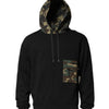 Dolce & Gabbana Black Camouflage Hooded Sweatshirt Sweater
