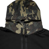 Dolce & Gabbana Black Camouflage Hooded Sweatshirt Sweater