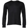 Dolce & Gabbana Dark Blue Silk Crew Neck Men Pullover Sweater