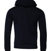 Dolce & Gabbana Black Crown Cotton Hooded Sweatshirt Sweater
