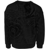 Dolce & Gabbana Black Printed Crew Neck Sweatshirt Sweater