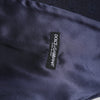 Dolce & Gabbana Dark Blue Logo Wool Formal Men Waistcoat Vest