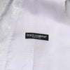 Dolce & Gabbana White Sequined Dress Formal Waistcoat Vest