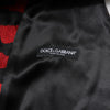 Dolce & Gabbana Red Black Stripe Dress Formal Waistcoat Vest