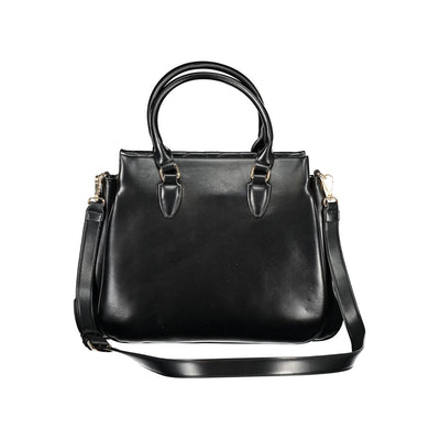Mario Valentino Nero Polyurethane Women Handbag