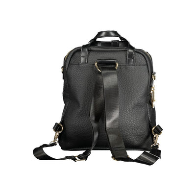 Mario Valentino Nero Poliuretano Women Backpack