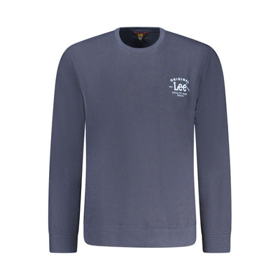 Lee Blue Cotton Men Sweater