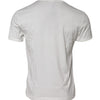 Dolce & Gabbana White Cotton DG Crown Embossed T-shirt