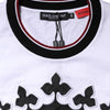 Dolce & Gabbana White Cotton Crown King Embroidery T-shirt