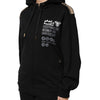 Dolce & Gabbana Black Logo Hooded Full Zip Sweatshirt Jacket