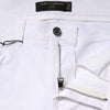 Dolce & Gabbana White Floral Sequined GIRLY Denim Jeans