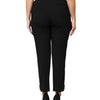 Dolce & Gabbana Black Wool High Waist Zipper Tapered Pants