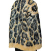 Dolce & Gabbana Multicolor Leopard Mohair Crew Neck Sweater