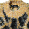 Dolce & Gabbana Multicolor Leopard Mohair Crew Neck Sweater
