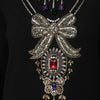 Dolce & Gabbana Black Cashmere Crystal Embellished Sweater