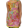 Dolce & Gabbana Multicolor Floral Roundneck Sleeveless Top