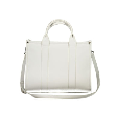 Mario Valentino White Polyurethane Women Handbag