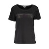 Patrizia Pepe Black Cotton Women T-Shirt