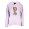 Cavalli Class Purple Cotton Sweatshirt