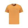 Pepe Jeans Arancione Cotton Men T-Shirt