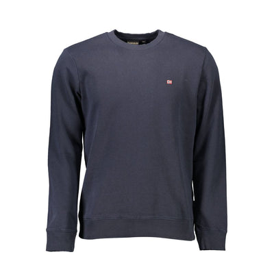 Napapijri Blue Cotton Men's Sweatshirt