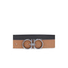 Ferragamo Brown Calf Leather Bos Taurus Regular Belt