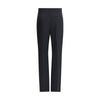 Ferragamo Black Viscose Casual Pants