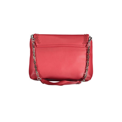 BYBLOS Rosso Polyurethane Women Handbag
