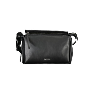 Calvin Klein Black Polyester Women Shoulder Bag