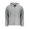Calvin Klein Grigio Polyester Men Hoodie
