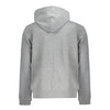 Calvin Klein Grigio Polyester Men Hoodie