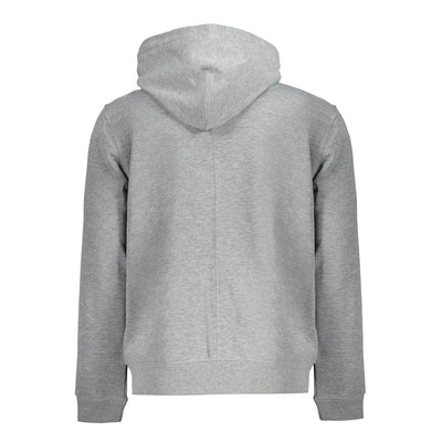 Calvin Klein Grigio Polyester Men Hoodie