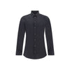 Dolce & Gabbana Black Elastane Dress Shirt