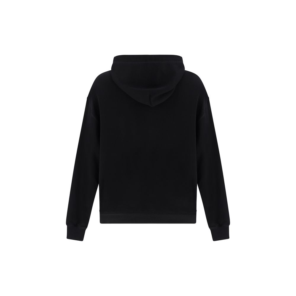 Dolce &amp; Gabbana Schwarzes Baumwoll-Sweatshirt