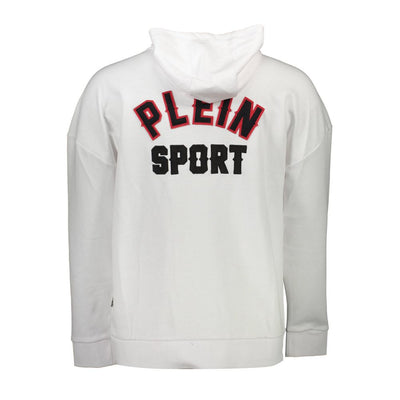 Plein Sport Weißes Baumwoll-Sweatshirt