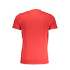 Cavalli Class Rosso Cotton Men T-Shirt