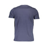 North Sails Blu Cotton Men T-Shirt