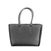 Calvin Klein Black Polyurethane Women Shoulder Bag