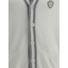 Brunello Cucinelli White Cotton Cardigan