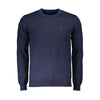North Sails Blue Organic Cotton Men Sweater