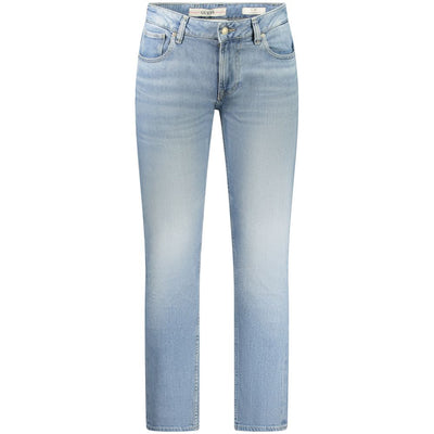 Guess Jeans Azzurro Cotton Women's Skinny Jean